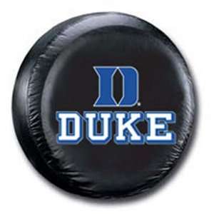 Duke Blue Devils NCAA Black Spare Tire Cover  Sports 