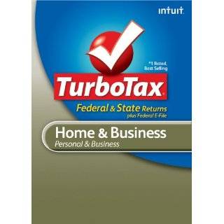 TurboTax Home & Business Federal + e File + State 2010  [OLD 