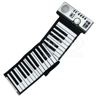 61 Keys Roll Up Keyboard Electronic Soft Piano MIDI Out  