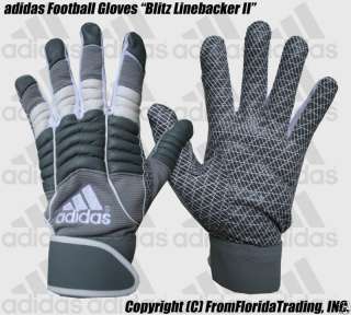 adidas Football LineBackers Gloves Blitz LB II(L)Gray  