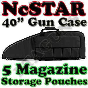 NEW NcSTAR 40 Black Tactical Airsoft Hunting Tactical Rifle Gun Bag 