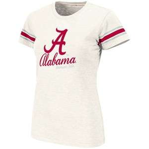 Alabama Crimson Tide Womens Backspin Crew T Shirt Vintage Colosseum 