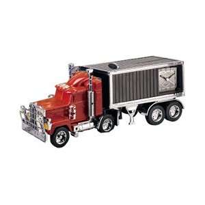    American Truck and Trailer Alarm Clock SS 91300R: Home & Kitchen
