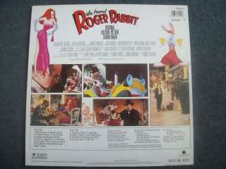 ALAN SILVESTRI WHO FRAMED ROGER RABBIT COMES WITH POSTER