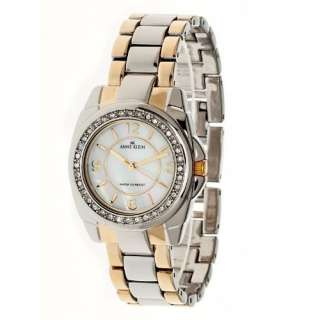 AK Anne Klein Womens 10 9893MPTT Swarovski Crystal Watch  