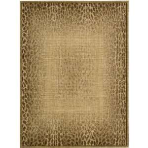  Beige Animal Print Wool Rug from Radiant Expressions 