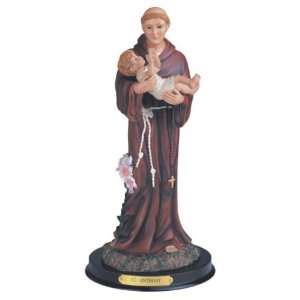  12 Inch Saint Anthony Holy Figurine Religious Decoration Statue 
