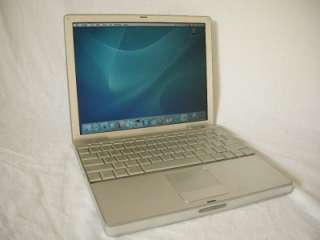 Apple PowerBook G4 Aluminum A1010 12 1.33GHz 1GB RAM 60GB HDD Wifi 