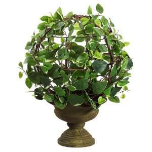   Primula Ball Silk Topiary Plant w/Pot (case of 3)