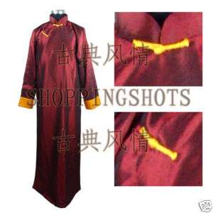 Chinese long gown clothing traditional clothes 084108 m  