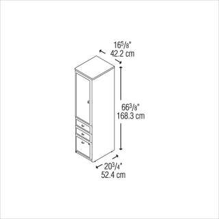   Wood File Storage Locker Light Filing Cabinet 042976643751  