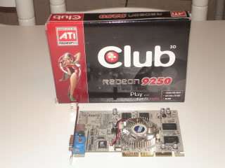 ATI RADEON 9250 CLUB 3D + BELKIN USB 2 PORT PCI CARD  