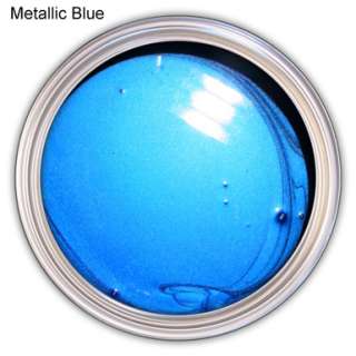 Metallic Blue Acrylic Enamel Auto Paint Kit  
