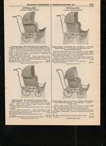 1934 Baby Strollers Lloyd Loom Woven Carriages ad  