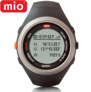 Latest MIO QUEST GPS HEART RATE MONITOR WATCH Large Digital Sports 