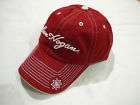 Ben Hogan peaked golf cap hat, red, tour authentic