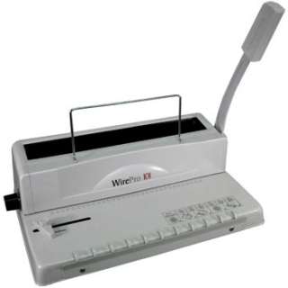 The WirePro 101 is a Light Duty 31 wire binding machine . Straight 