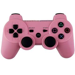 Pink Bluetooth Wireless Game Controller For Sony PS3  