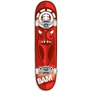  Element Clothing Bam Horns Complete Skateboard Sports 