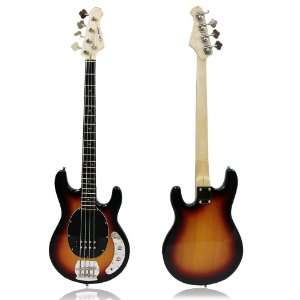    MSB S1 4 String Electric Bass Guitar Sunburst Musical Instruments