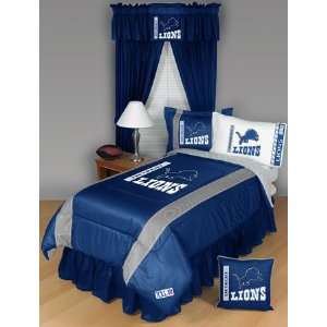  Detroit Lions NFL Sidelines Collection Complete Bedding 