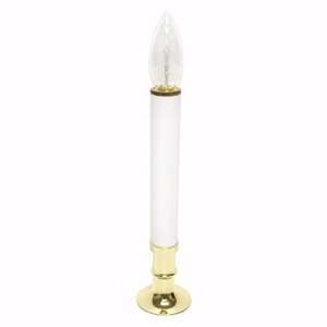   Gerson 60991   9 Battery Operated Brass Candle Lamp