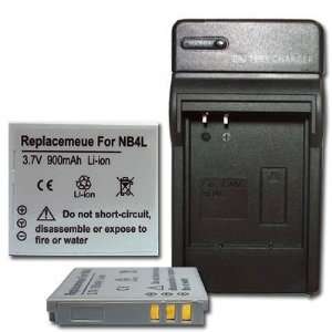  NEW Charger + 2 Battery For Canon Powershot SD300 SD400 
