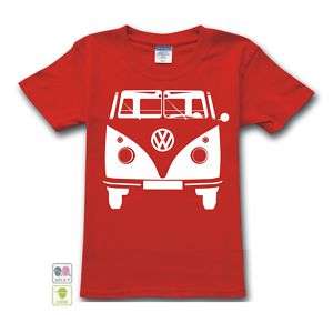 Volkswagen Bus/Vanagon 1960 VW Van Camper Red Top T Shirt Size Xs XXL 