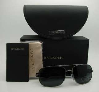 Authentic BVLGARI Aviator Sunglasses 5017   103/87 *NEW  