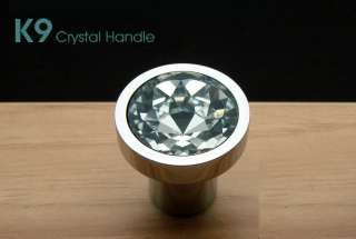 K9 Top Quality Crystal Glass Handle Knob Cabinet Door New 2002  
