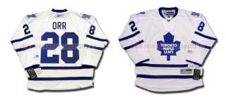 COLTON ORR TORONTO MAPLE LEAFS NEW RBK AWAY JERSEY  