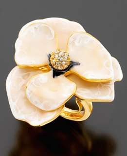   Enamel Flower Ring   Fashion Rings Rings   Jewelry & Watchess