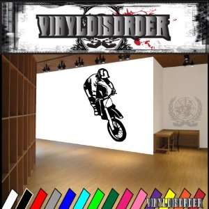 Dirt Bike Bikes Moto Freestyle Large Sport Sports Vinyl Decal Stickers 
