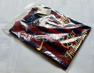   BARCELONA UEFA UCL HOME SOCCER JERSEY 2011 2012 CHAMPIONS LEAGUE