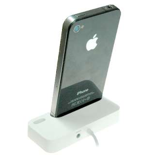   Apple iPhone 3G 3GS 4 4S Bluetooth Desktop Cradle Charger Dock  