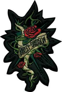 HARLEY DAVIDSON ROSE TATTOO PATCH DISCONTINUED LAST 2  
