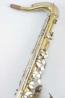 1960 Buescher Aristocrat S 40 Professional Tenor Saxophone w/Case S40 