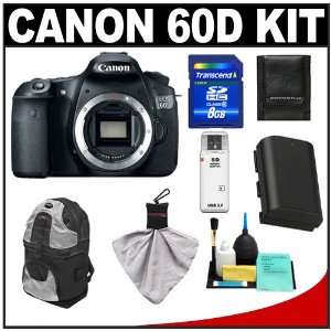  Canon EOS 60D Digital SLR Camera Body with 8GB Card 
