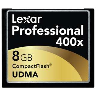 Lexar 8GB Professional 400X Compact Flash Card  