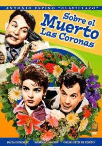 SOBRE EL MUERTO LAS CORONAS (1961) CLAVILLASO NEW DVD 735978417535 