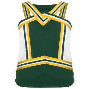 Teamwork Charisma Cheerleaders Uniform Shells 266 DARK GREEN/WHITE 