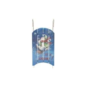  Let It Snow Sled Wall Decor.