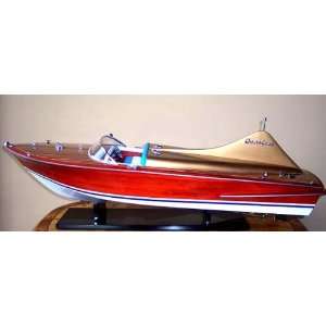  Chris Craft Cobra 36   Wood Replica Speed Boat Model Not 