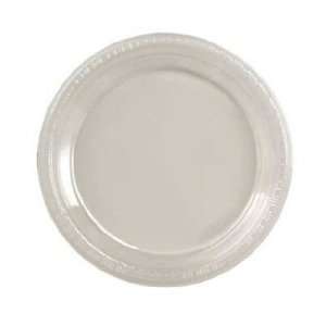  Clear 7 Plastic Plate   50 Ct Pk