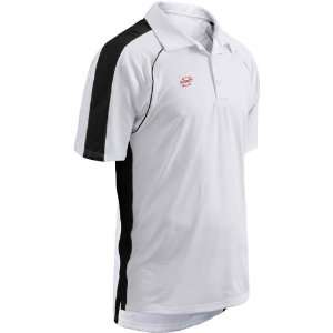   Coaches Polo Shirts WHITE/BLACK (SHIRT ONLY) AXL: Sports & Outdoors