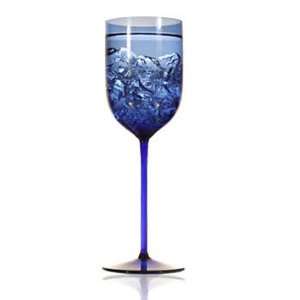  Ravenscroft Cobalt Blue LongStem Water, Set of 4: Kitchen 