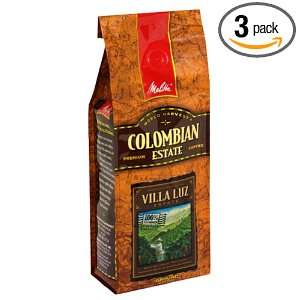 Melitta World Harvest Colombian Estate Coffee, 10 Ounce Bags (Pack of 