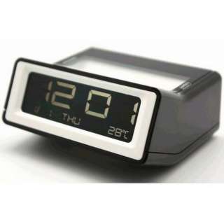  Digital LED Snooze Weather Alarm Clock LCD Night Light Table Clock