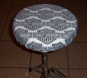 12 x 2 DRUM THRONE Stool Cover Motorcycle  
