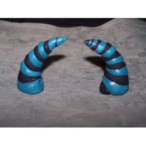   Sculpted Twisted Horns for Fairy, Devil, Goth or Halloween Costume